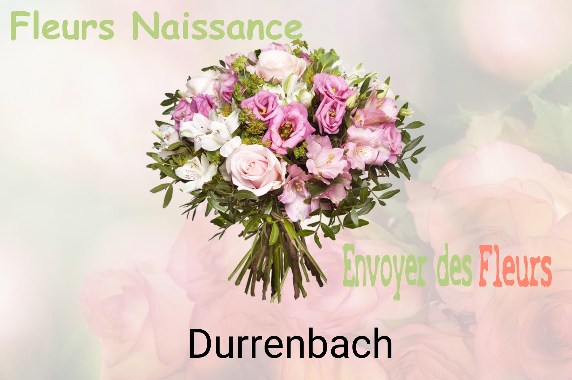 Bouquet de fleurs de naissance livré à Durrenbach